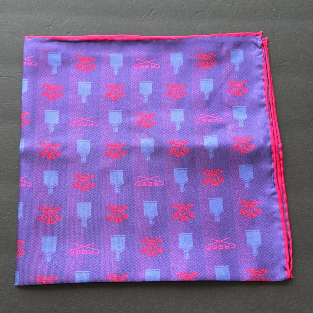 New Creed Queen of 100% Silk Scarf 19 x 19
